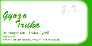 gyozo truka business card